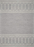 Rugs Wool Rugs - 8' X 10' Wool Grey Area Rug HomeRoots