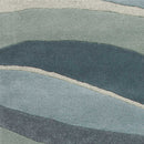 Rugs Wool Rugs 8x10 - 8' x 10'6" Wool Ocean Area Rug HomeRoots