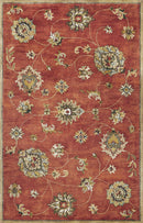 Rugs Wool Rugs 8x10 - 8' x 10'6" Wool Sienna Area Rug HomeRoots