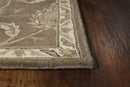 Rugs Woven Rug 27" X 90" X 0.'5" Coffee Wool Rug 5540 HomeRoots