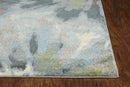 Rugs Woven Rug 39" X 59" X 0.'5" Teal Polypropylene Rug 5515 HomeRoots