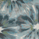 Rugs Woven Rug 94" X 130" X 0.'5" Teal Polypropylene Rug 5517 HomeRoots