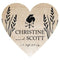 Rustic Country Heart Sticker Berry (Pack of 1)-Wedding Favor Stationery-Berry-JadeMoghul Inc.