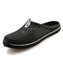 SAGUARO Summer Slippers Men 2017 New Hollow Out Breathable Beach Sandals Shoes Unisex Casual Slip-on Flats Flip Flops zapatos AExp