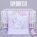 Sammy and Lou Sweet Unicorn 4 Piece Crib Bedding Set-CB-4P-L-JadeMoghul Inc.