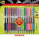 SARASA GEL RETRACTABLE GEL PENS-Supplies-JadeMoghul Inc.