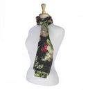 Scarves Cotton Scarf 18" x 72" 100% Cotton Multicolor Scarf 8010 HomeRoots