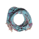 Scarves Cotton Scarf 18" x 72" 100% Cotton Multicolor Scarf 8016 HomeRoots