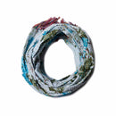 Scarves Cotton Scarf 18" x 72" 100% Cotton Multicolor Scarf 8018 HomeRoots