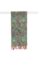 Scarves Winter Scarf 18" x 72" Multi-colored Eclectic, Bohemian, Traditional Scarf 7583 HomeRoots