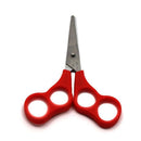 SCISSOR 5 INCH STAINLESS PLASTIC-Supplies-JadeMoghul Inc.