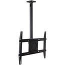 SCM125 32"-65" Single Flat Panel Tilt Ceiling Mount-A/V Mounts & Organization-JadeMoghul Inc.