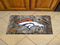 Scraper Mat Custom Welcome Mats NFL Denver Broncos Scraper Mat 19"x30" Camo FANMATS