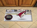 Scraper Mat Outdoor Welcome Mats NHL Phoenix Coyotes Scraper Mat 19"x30" Puck FANMATS