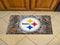 Scraper Mat Welcome Mat NFL Pittsburgh Steelers Scraper Mat 19"x30" Camo FANMATS