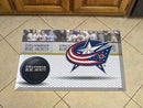 Scraper Mat Welcome Mat NHL Columbus Blue Jackets Scraper Mat 19"x30" Puck FANMATS