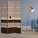 Screens Front Screen Doors - 1" x 48" x 72" Multi-Color, Wood, Canvas, Bolo Screen HomeRoots