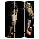 Screens Front Screen Doors - 1" x 48" x 72" Multi-Color, Wood, Canvas, Budda - Screen HomeRoots