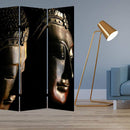Screens Front Screen Doors - 1" x 48" x 72" Multi-Color, Wood, Canvas, Budda - Screen HomeRoots