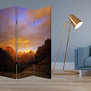 Screens Front Screen Doors - 1" x 48" x 72" Multi-Color, Wood, Canvas, Desert - Screen HomeRoots