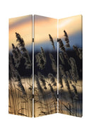 Screens Front Screen Doors - 1" x 48" x 72" Multi-Color, Wood, Canvas, Whisper Reed - Screen HomeRoots