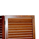 Screens Patio Screen - 1" x 47" x 67" Brown, Wood - Screen HomeRoots