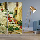 Screens Patio Screen Door - 1" x 48" x 72" Multi-Color, Spanish, Tidings - Screen HomeRoots