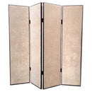 Screens Patio Screen Door - 1" x 84" x 84" Beige, Wood & Fabric, Chateau - Screen HomeRoots