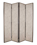 Screens Patio Screen Door - 1" x 84" x 84" Tan, Wood & Fabric - Screen HomeRoots