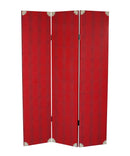 Screens Red Screen - 1" x 47" x 71" Red Wood - Screen HomeRoots