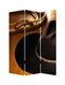 Screens Screen Door - 1" x 48" x 72" Multi-Color, Wood, Canvas, Round Up - Screen HomeRoots