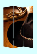 Screens Screen Door - 1" x 48" x 72" Multi-Color, Wood, Canvas, Round Up - Screen HomeRoots