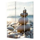 Screens Screen Door - 1" x 48" x 72" Multi-Color, Wood, Canvas, Spa - Screen HomeRoots