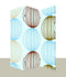 Screens Screen Door - 1" x 48" x 72" Multi-Color, Wood, Canvas, Sphere - Screen HomeRoots