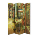 Screens Screen Door - 1" x 63" x 71" Multi-Color, French Quarter - Screen HomeRoots