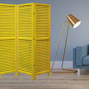 Screens Wood Screen Doors - 1" x 48" x 67" Yellow, Wood, Shutter - Screen HomeRoots