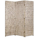 Screens Wood Screen Doors - 1" x 63" x 72" Silver, Wood, 3 Panel - Screen HomeRoots