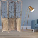 Screens Wood Screen Doors - 1" x 68" x 48" Brown ,Wood - Screen HomeRoots