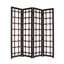 Screens Wood Screen Doors - 1" x 84" x 84" Brown, Wood - Screen HomeRoots