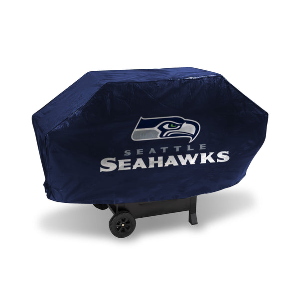 BBQ Grill Covers Seahawks Deluxe Grill Cover (Navy)