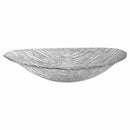 Room Decor Ideas - Secret Treasure Sparkling Silver Oval 15X9"Bowl