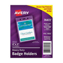SECURE TOP BADGE HOLDERS PORTRAIT-Supplies-JadeMoghul Inc.