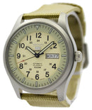 Seiko 5 Sports Automatic SNZG07 SNZG07K1 SNZG07K Military Nylon Strap Men's Watch-Branded Watches-JadeMoghul Inc.