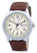 Seiko 5 Sports Military Automatic Japan Made Canvas Strap SNZG07J1-NS1 Men's Watch-Branded Watches-Black-JadeMoghul Inc.