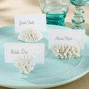 "Seven Seas" Coral Place Card/Photo Holder (Set of 6)-Boy Wedding / Ring bearer-JadeMoghul Inc.