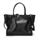 SEVEN SKIN Brand Fashion Women Solid Leather Bags Female Shoulder Bags Women Handbag Large Capacity Tote Bag 2017 New Designer AExp