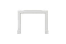 Shelf Fireplace Mantel Shelf - 48-80" Modern White MDF Mantel Shelf HomeRoots