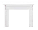 Shelf Fireplace Mantel Shelf - 80" Graceful White MDF Mantel Shelf HomeRoots
