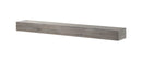Shelf Fireplace Shelf - 60" Sophisticated Weathered Grey Wood Mantel Shelf HomeRoots