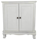 Shelf Shelf Decor Ideas - 27'.6" X 15" X 30" White Wood (Pine) Sideboard with Doors and a Shelf HomeRoots